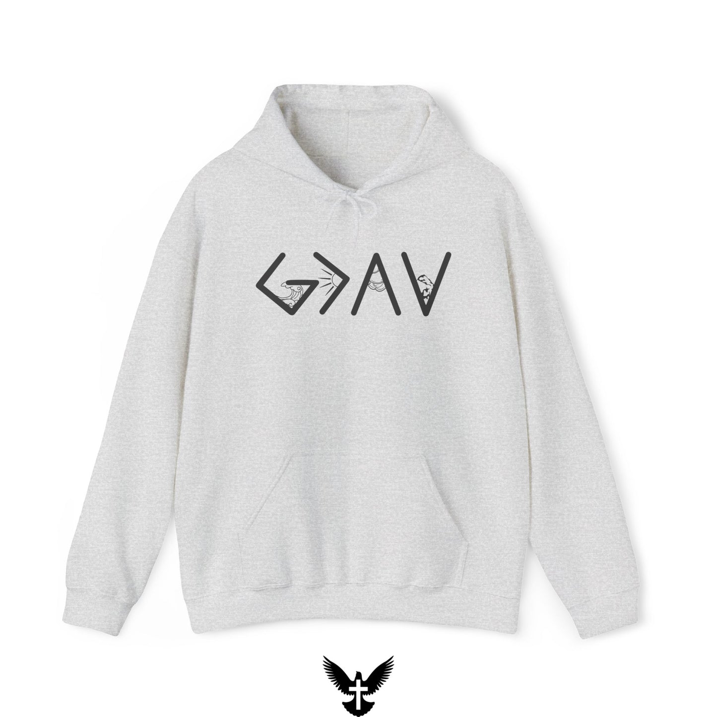 God is Greater Than the Highs and Lows Hoodie