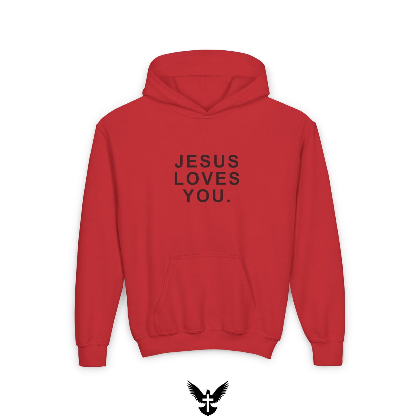 Jesus Loves You Youth Hoodie