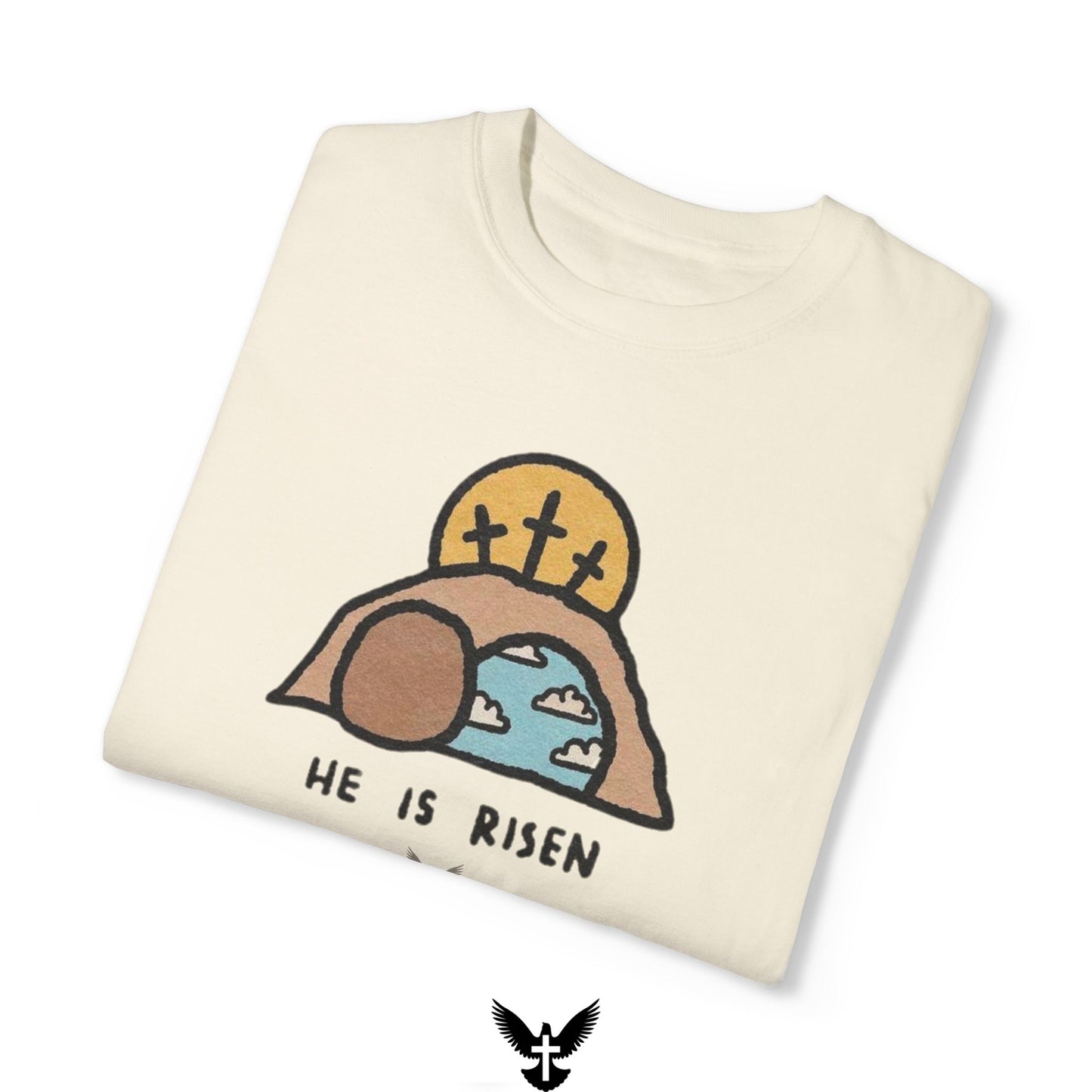 He is Risen Animated Unisex Comfort Colors T-shirt