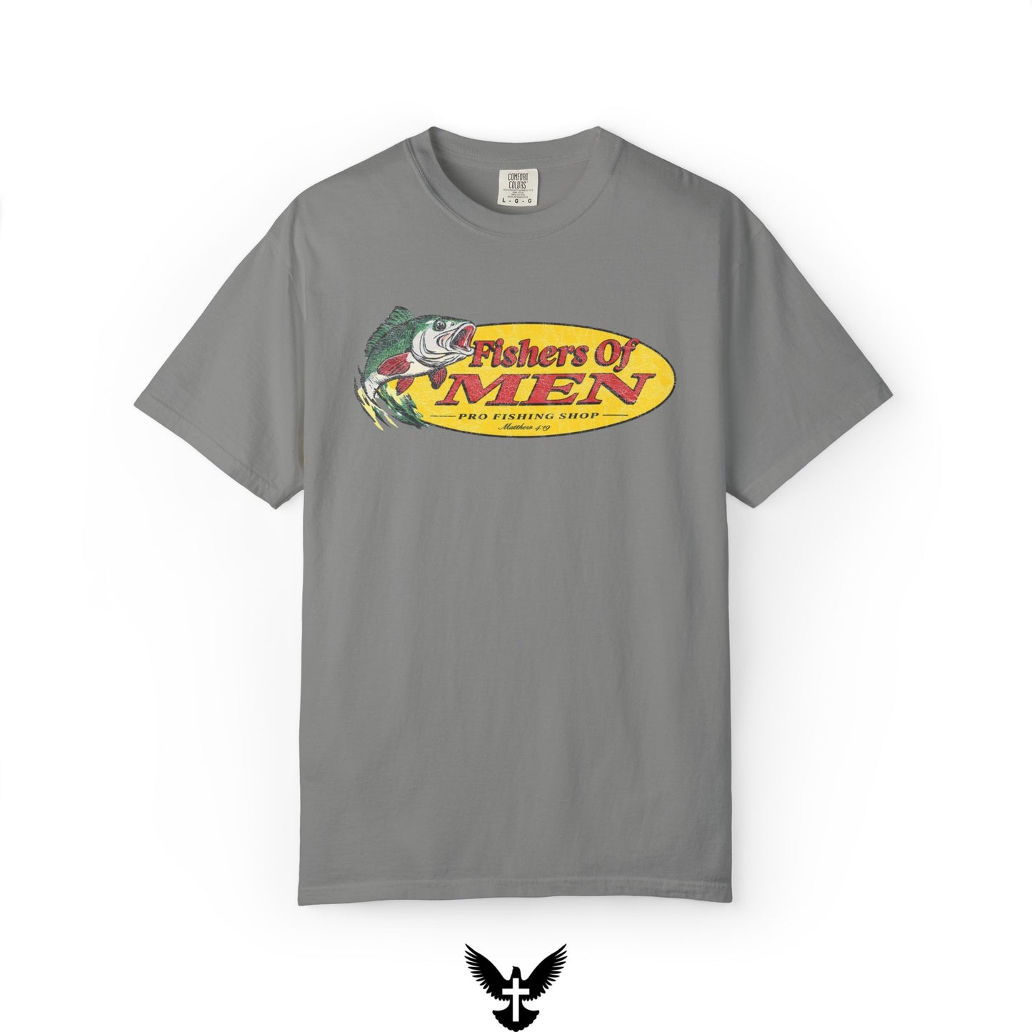 Fishers of Men T-Shirt – Christian Fishing Graphic Tee Inspired by Matthew 4:19