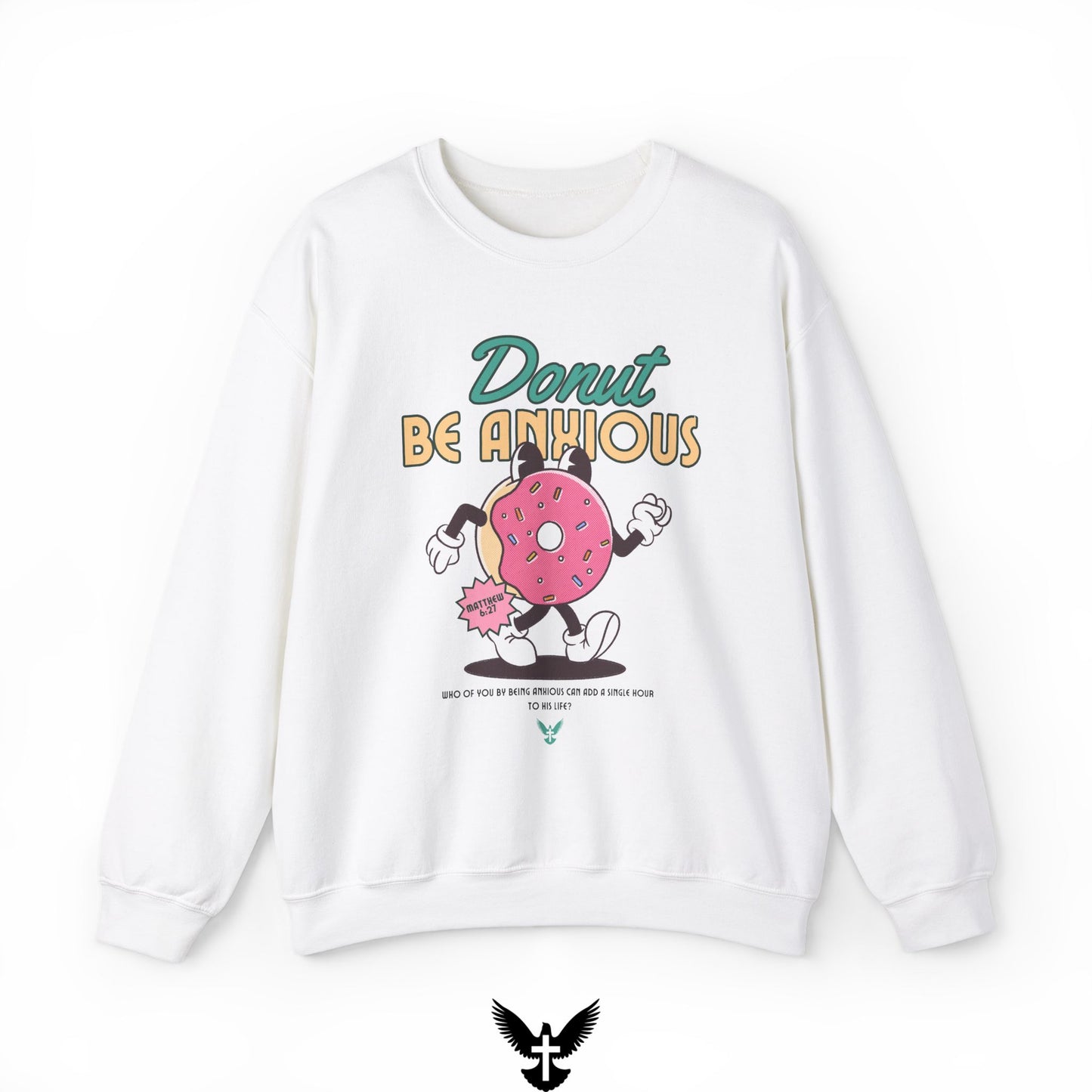 Donut be Anxious Unisex Crewneck Sweatshirt