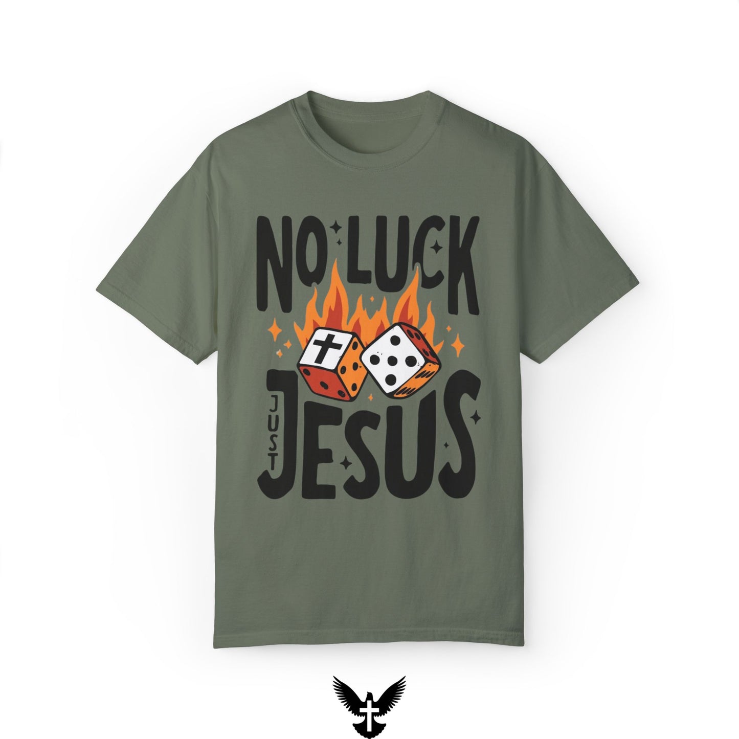 No Luck Just Jesus Tee