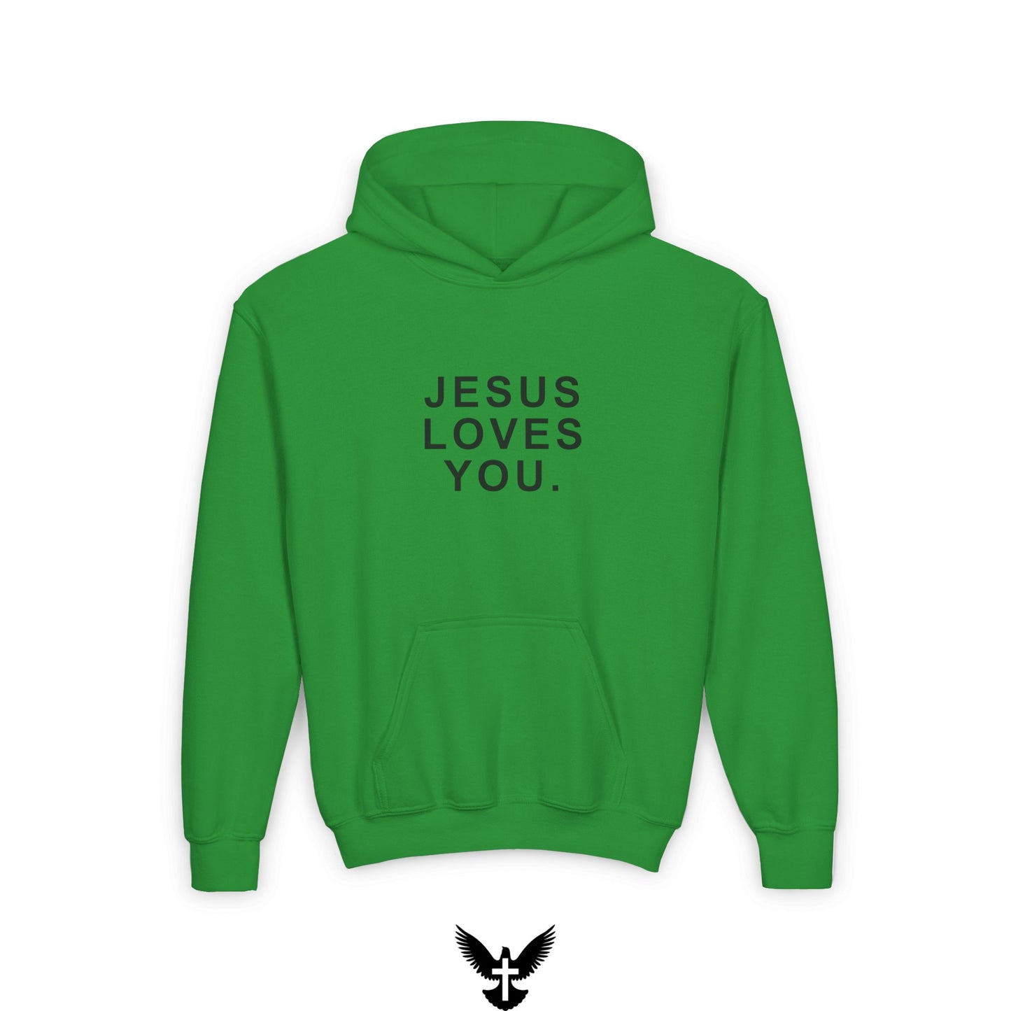 Jesus Loves You Youth Hoodie