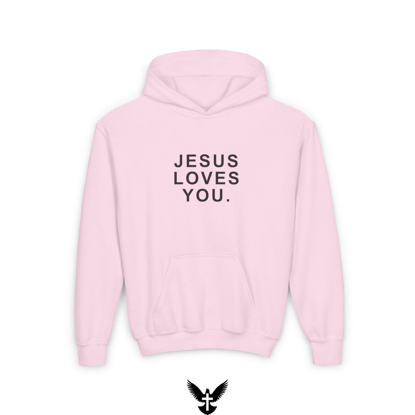Jesus Loves You Youth Hoodie