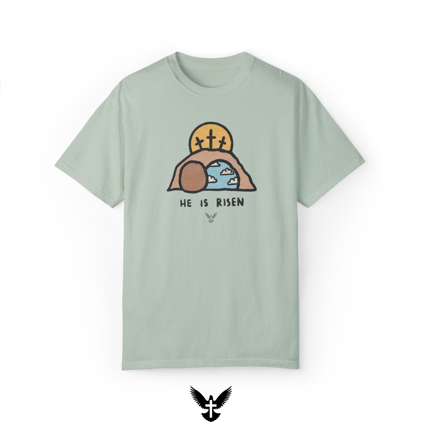 He is Risen Animated Unisex Comfort Colors T-shirt