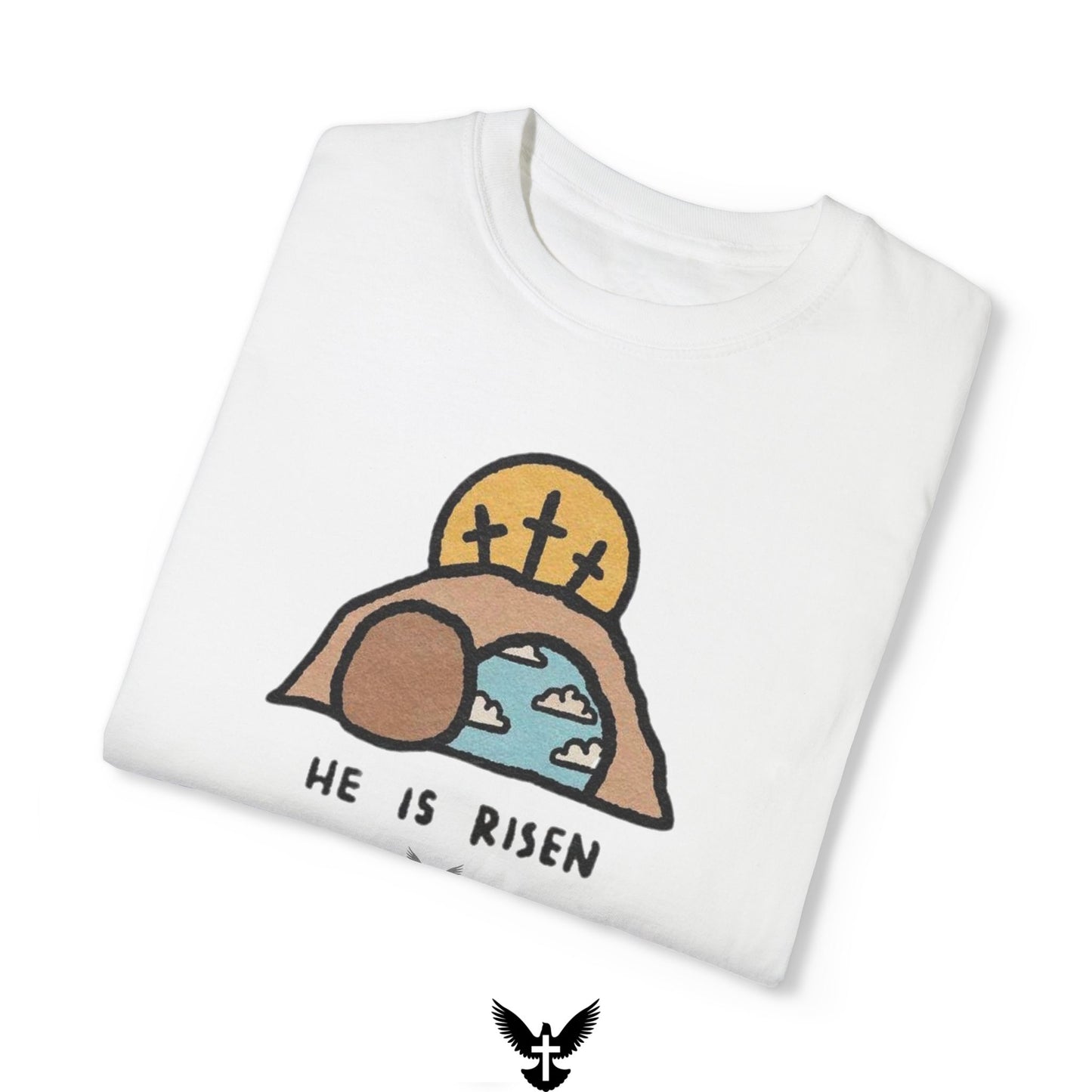 He is Risen Animated Unisex Comfort Colors T-shirt