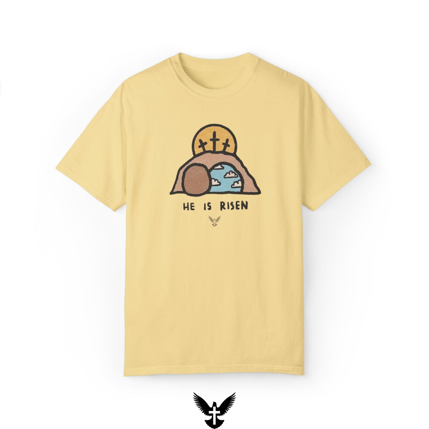 He is Risen Animated Unisex Comfort Colors T-shirt