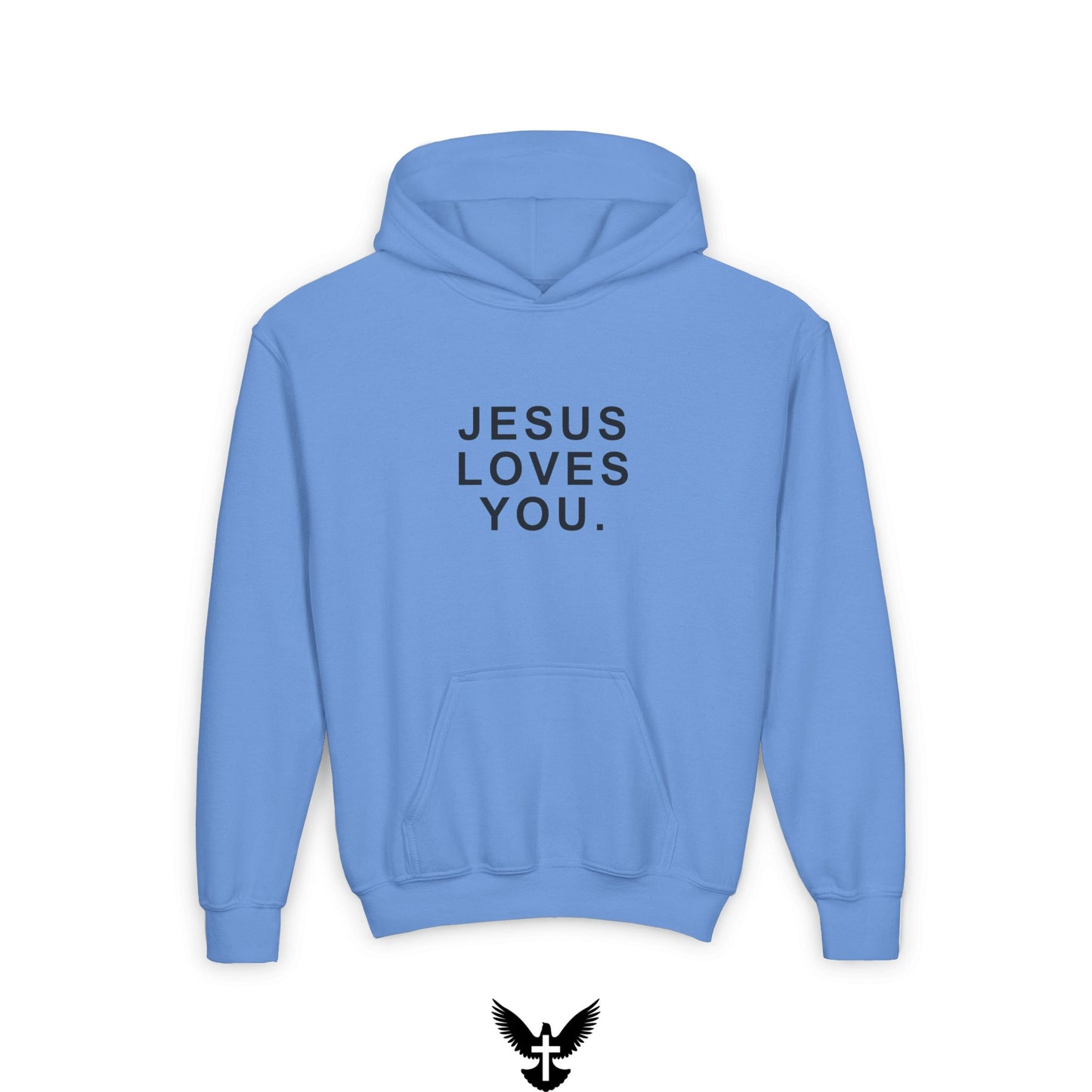 Jesus Loves You Youth Hoodie