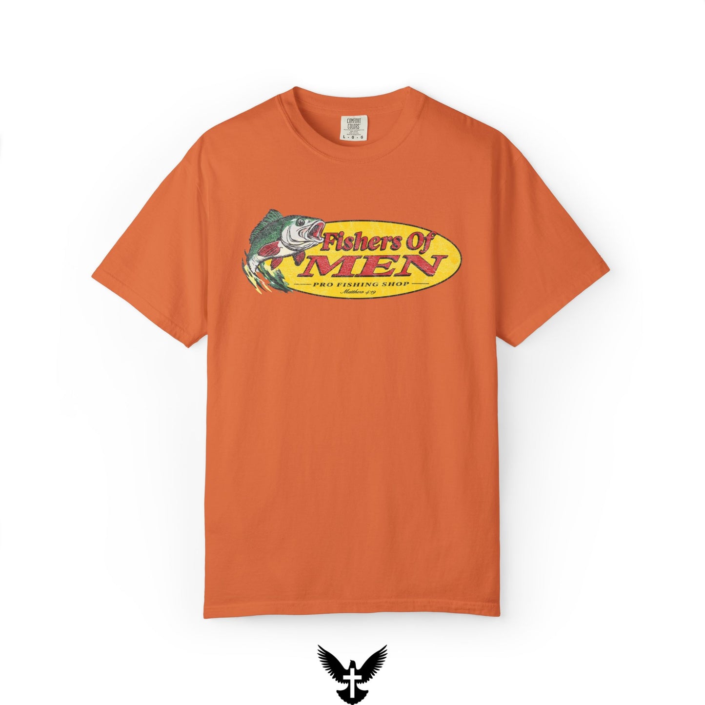 Fishers of Men T-Shirt – Christian Fishing Graphic Tee Inspired by Matthew 4:19
