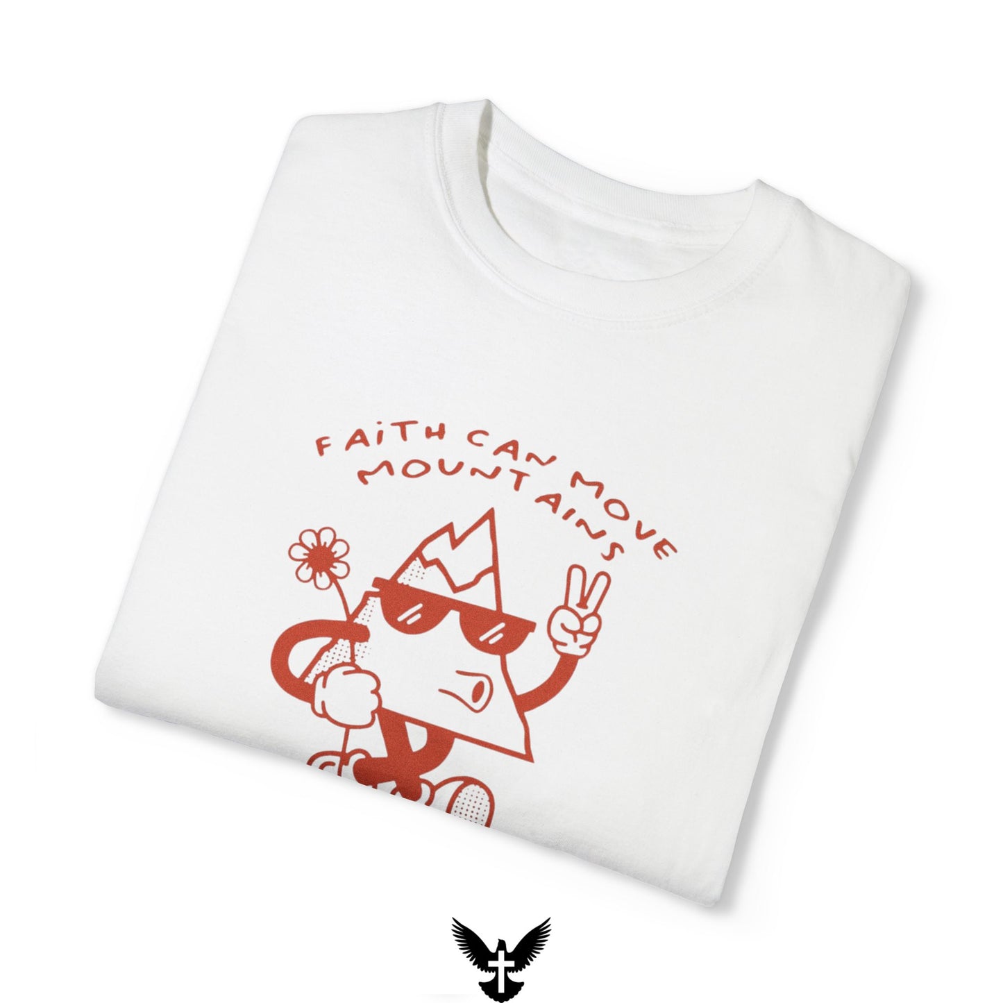 Faith Can Move Mountains Unisex Comfort Colors T-Shirt