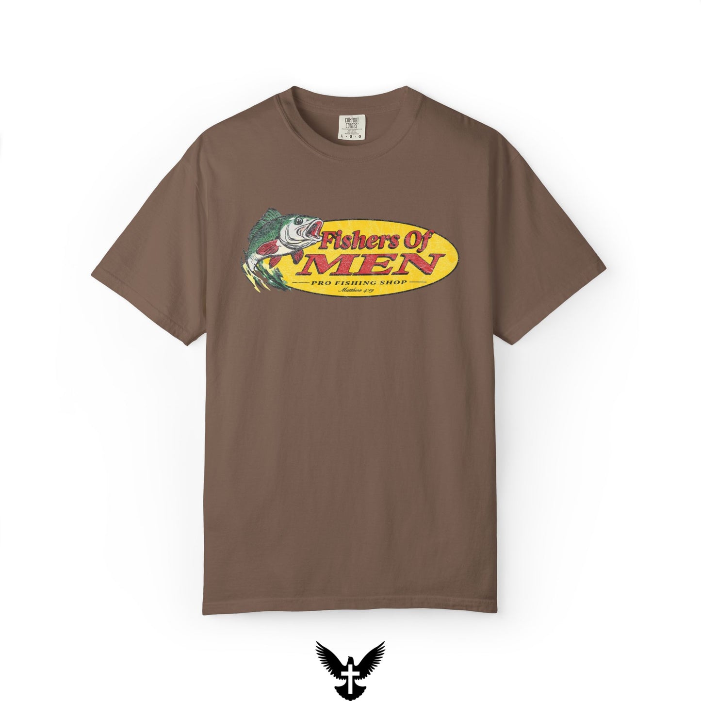 Fishers of Men T-Shirt – Christian Fishing Graphic Tee Inspired by Matthew 4:19