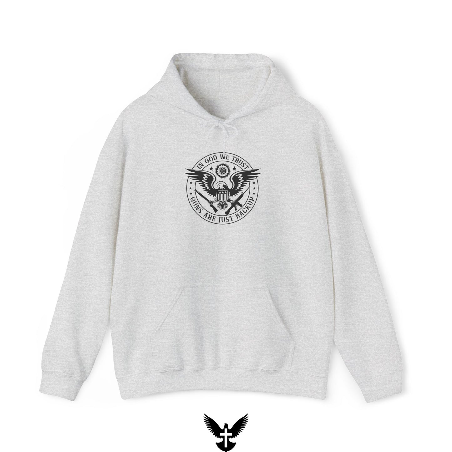 'In God We Trust Guns Are Just Backup' Hoodie