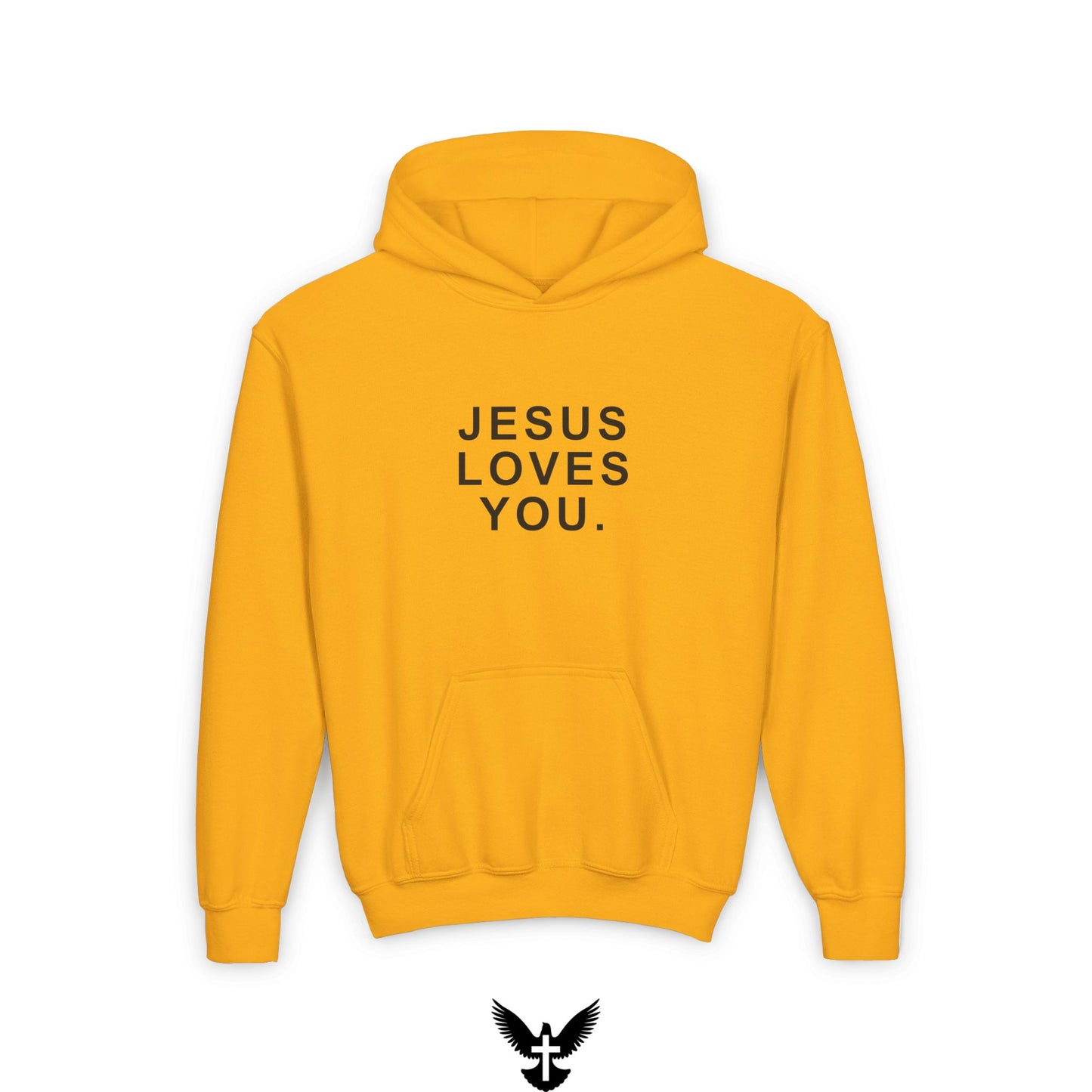 Jesus Loves You Youth Hoodie