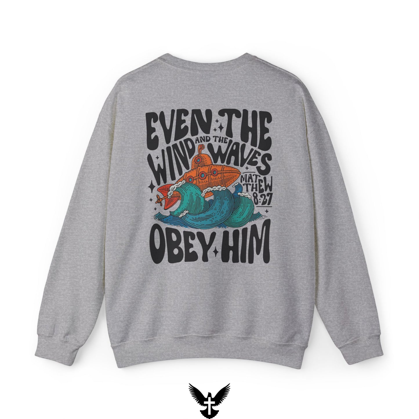 Wind and Waves Unisex Crewneck Sweatshirt