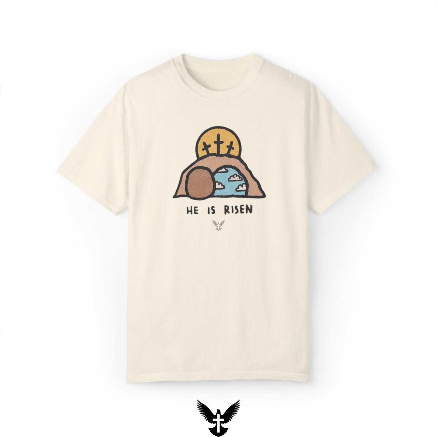 He is Risen Animated Unisex Comfort Colors T-shirt