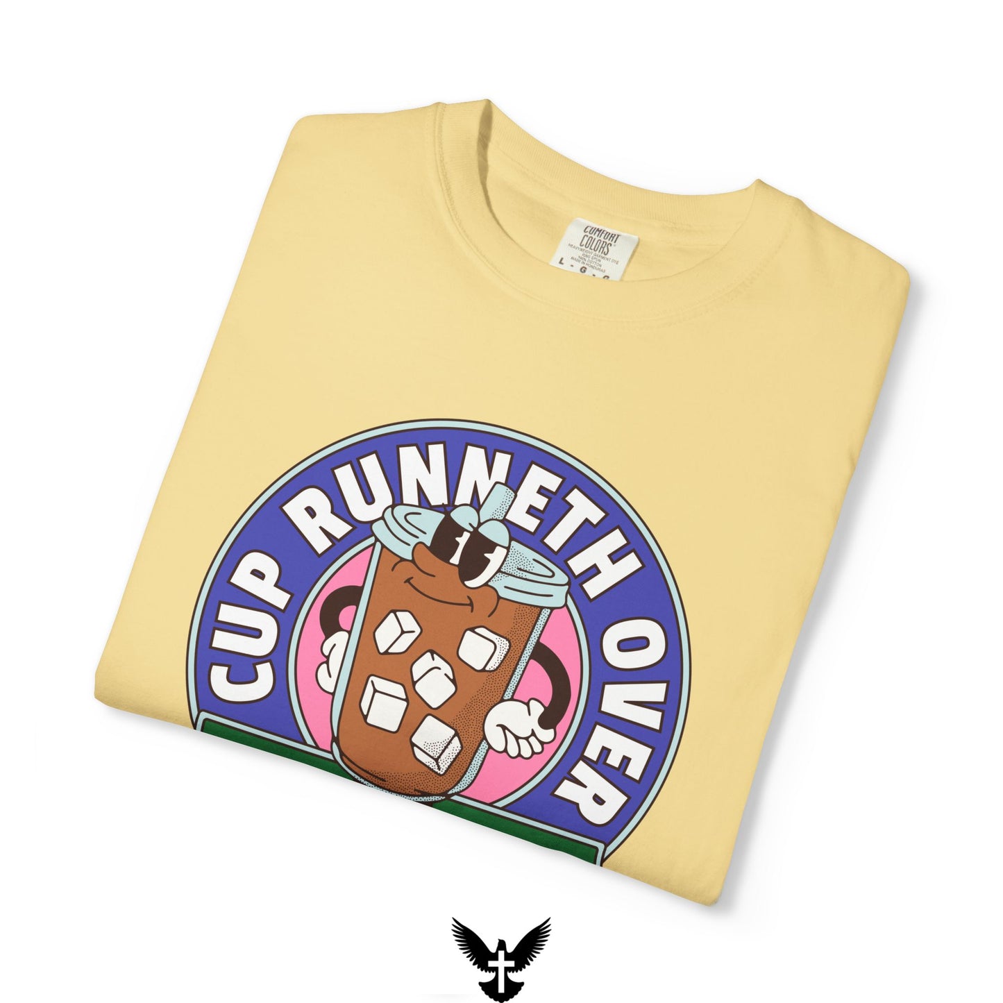 Cup Runneth Over Coffee Shop Tee