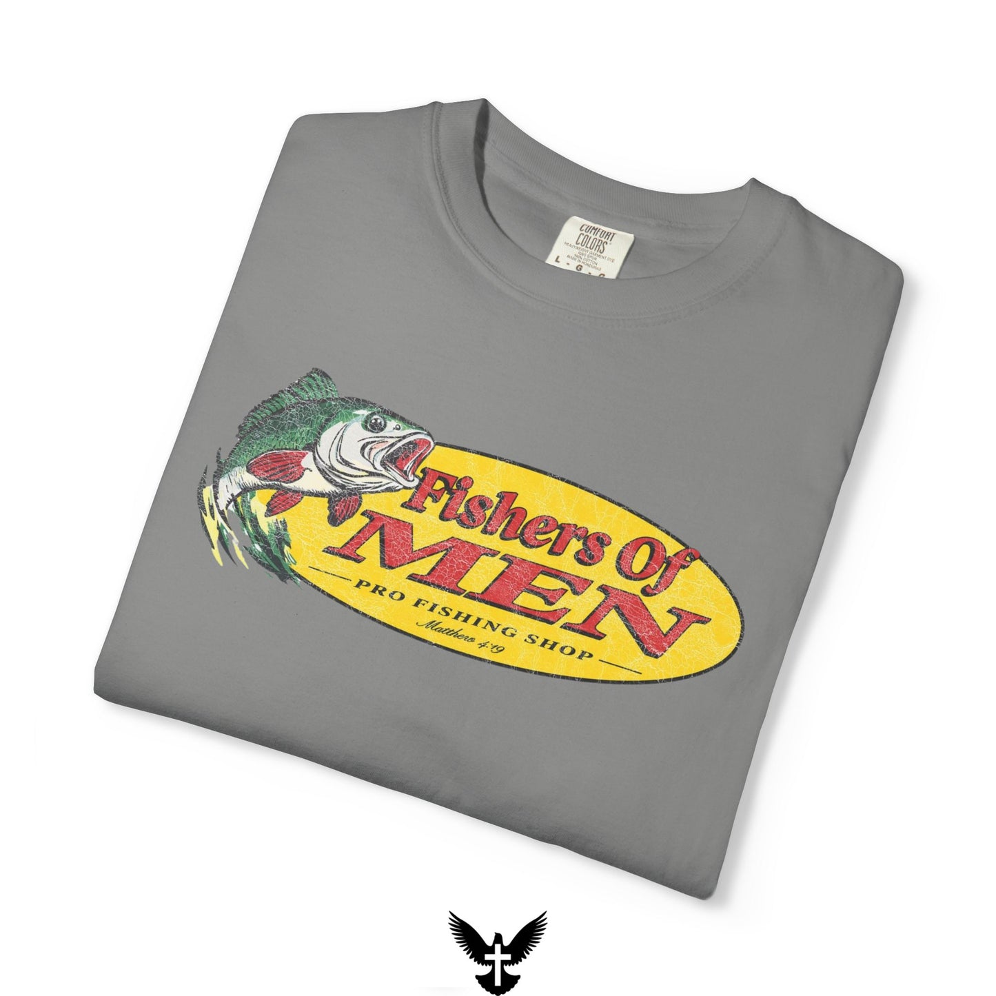 Fishers of Men T-Shirt – Christian Fishing Graphic Tee Inspired by Matthew 4:19