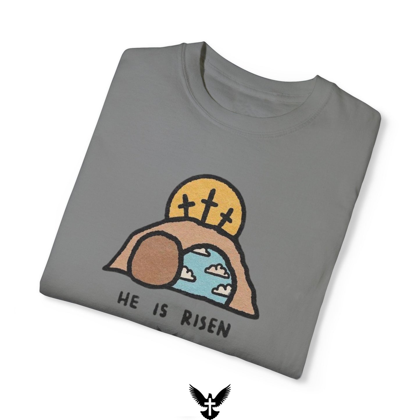 He is Risen Animated Unisex Comfort Colors T-shirt