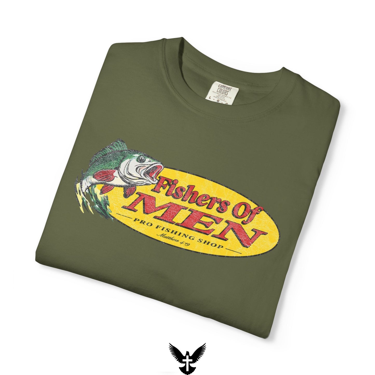 Fishers of Men T-Shirt – Christian Fishing Graphic Tee Inspired by Matthew 4:19