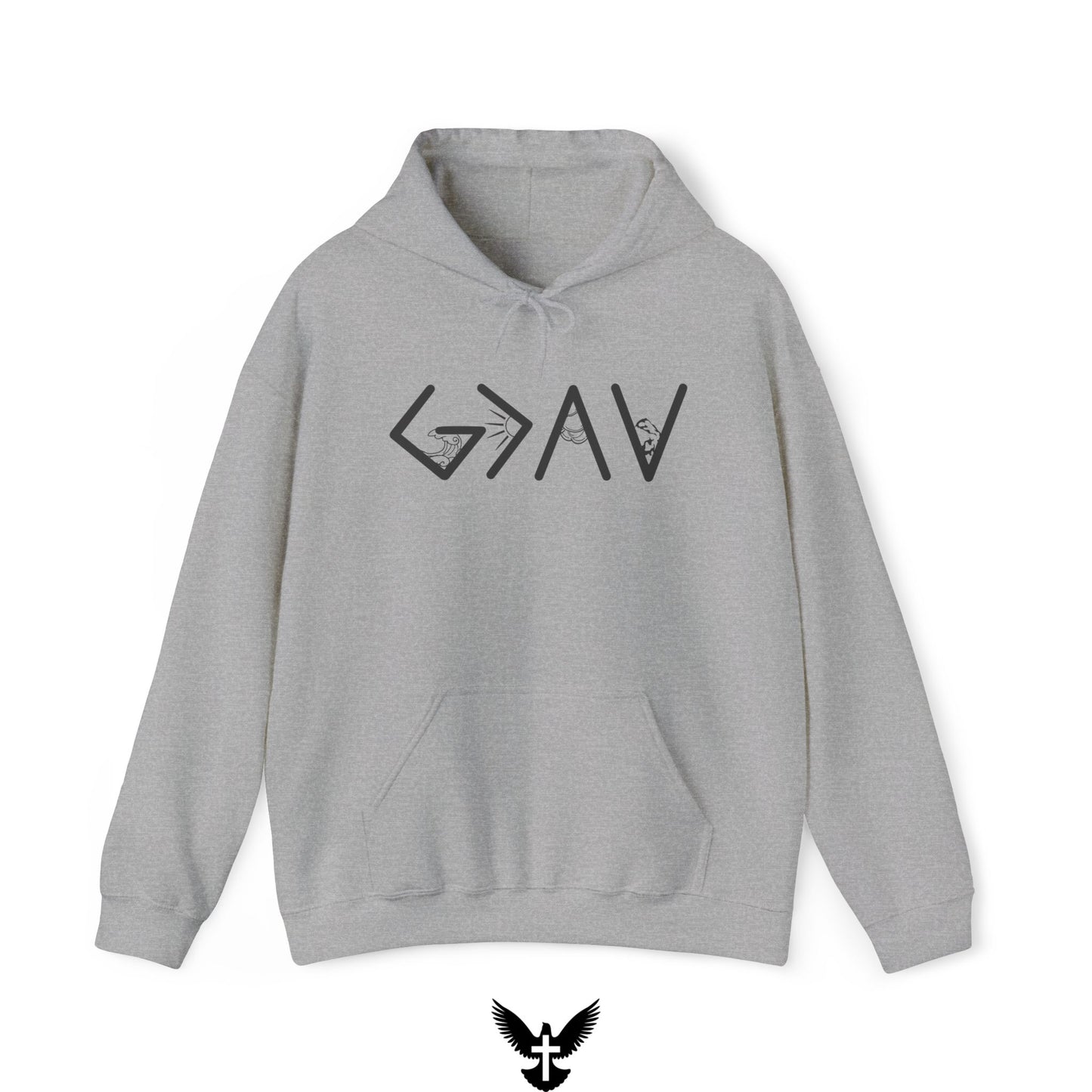 God is Greater Than the Highs and Lows Hoodie