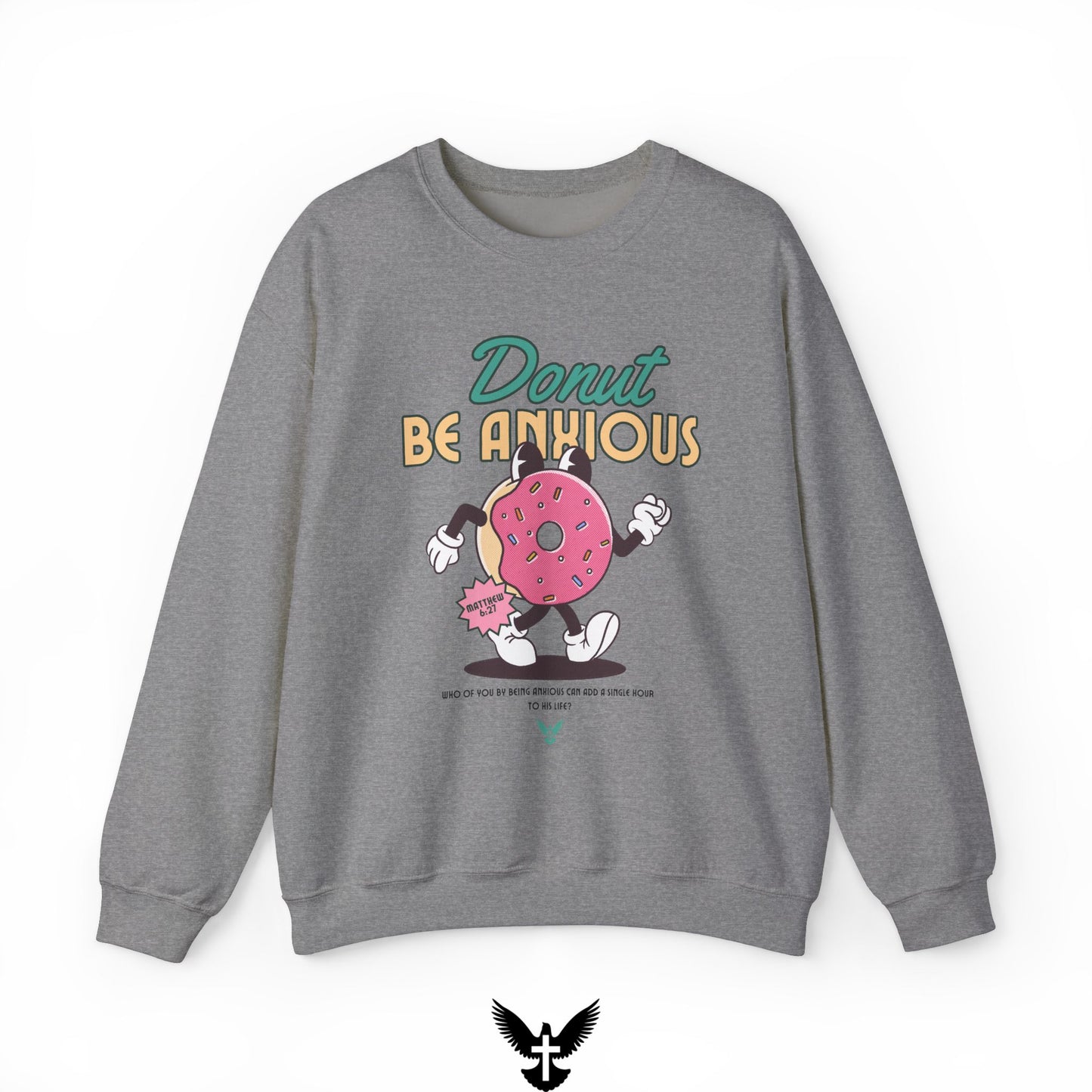 Donut be Anxious Unisex Crewneck Sweatshirt