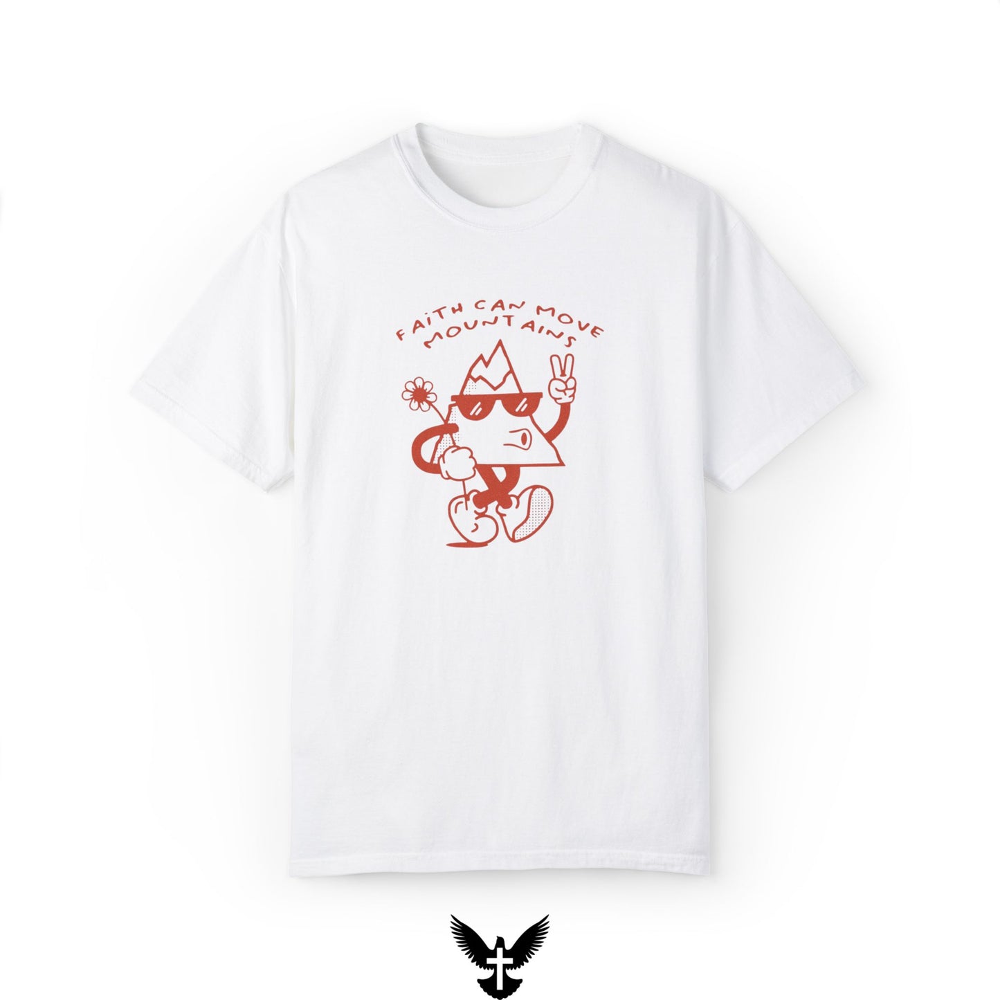 Faith Can Move Mountains Unisex Comfort Colors T-Shirt