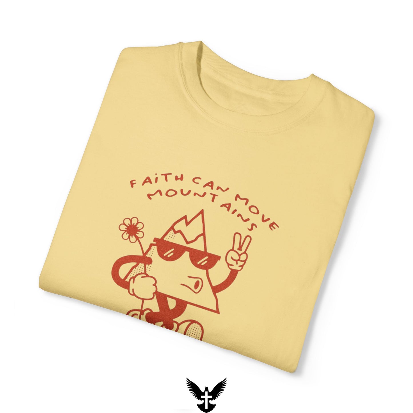 Faith Can Move Mountains Unisex Comfort Colors T-Shirt