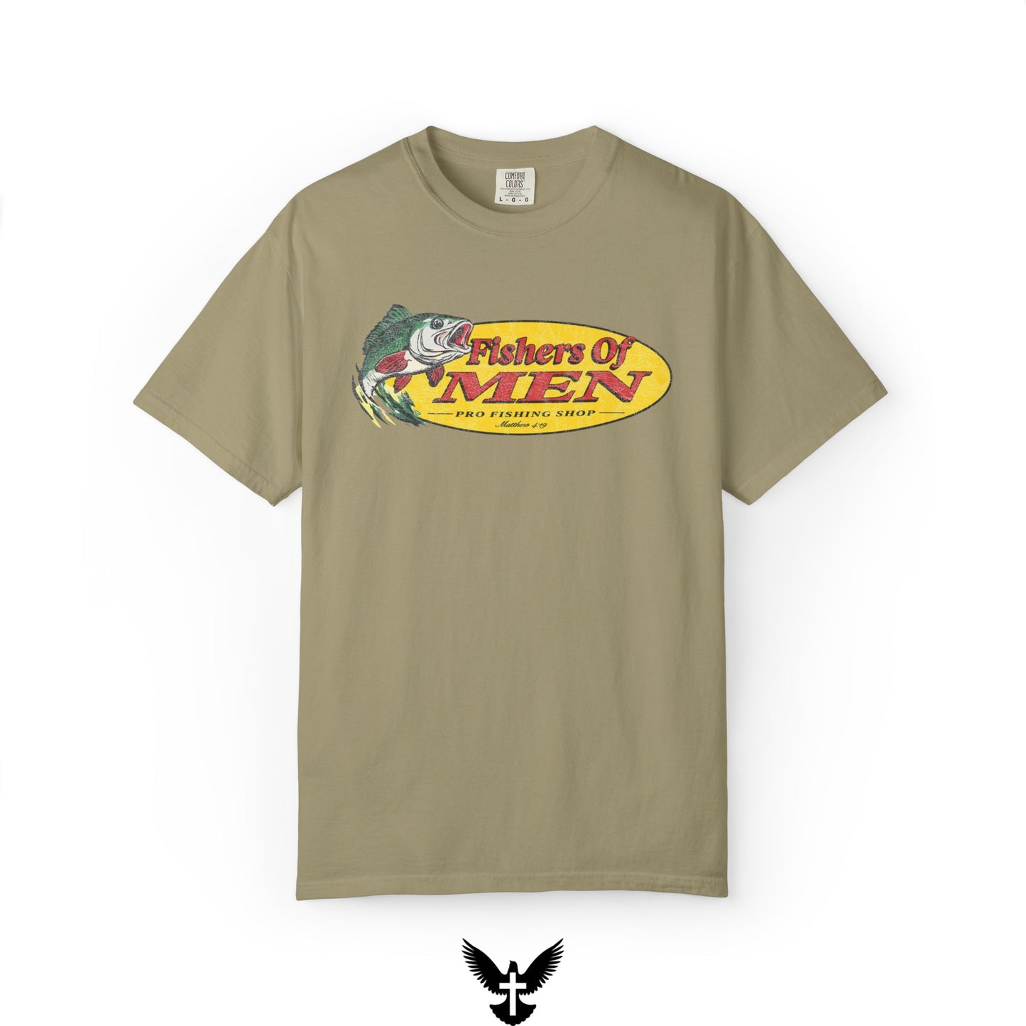 Fishers of Men T-Shirt – Christian Fishing Graphic Tee Inspired by Matthew 4:19