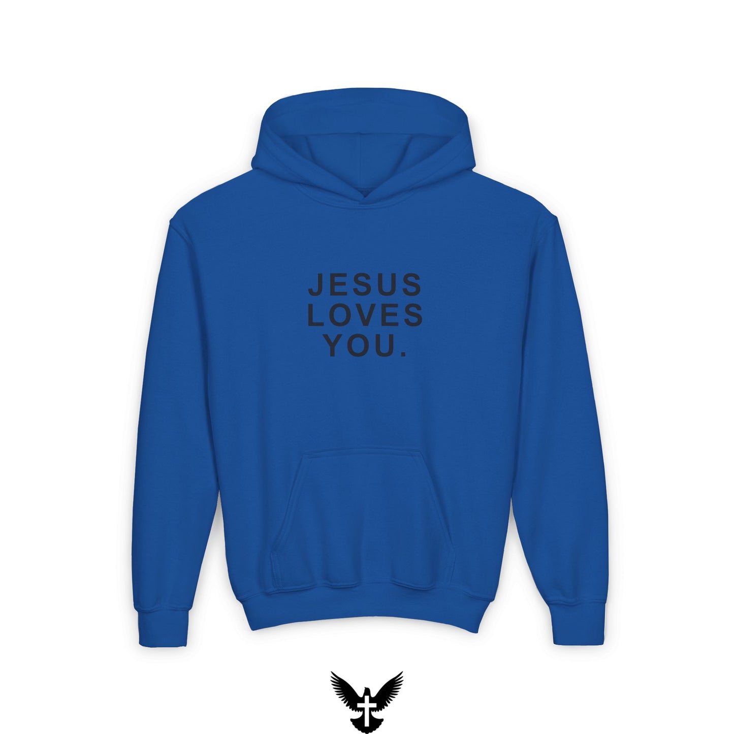 Jesus Loves You Youth Hoodie