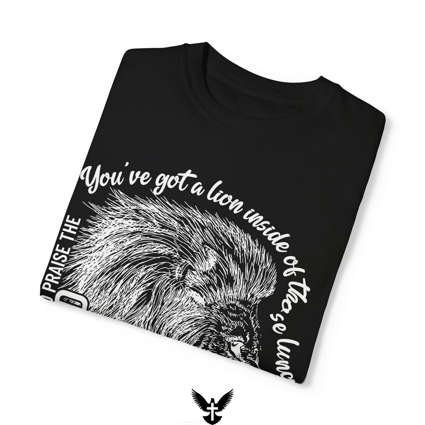 ‘Lion in those Lungs’ Unisex Comfort Colors T-shirt