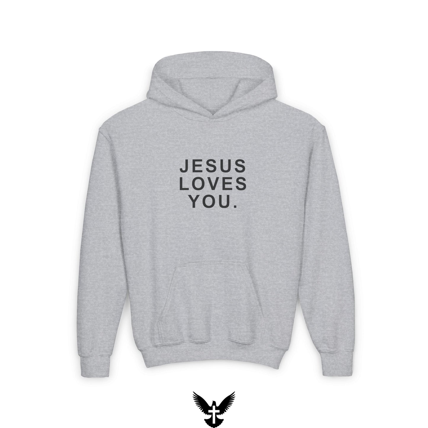 Jesus Loves You Youth Hoodie