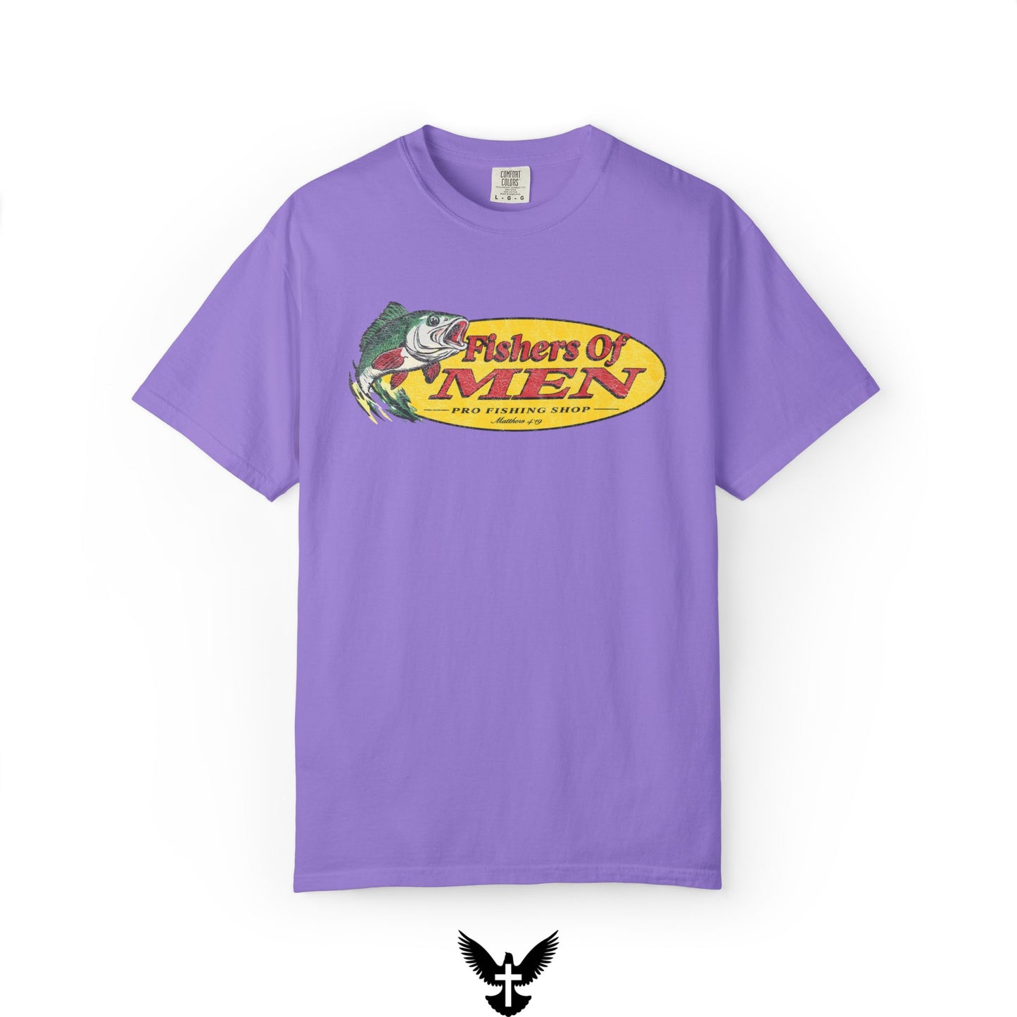 Fishers of Men T-Shirt – Christian Fishing Graphic Tee Inspired by Matthew 4:19