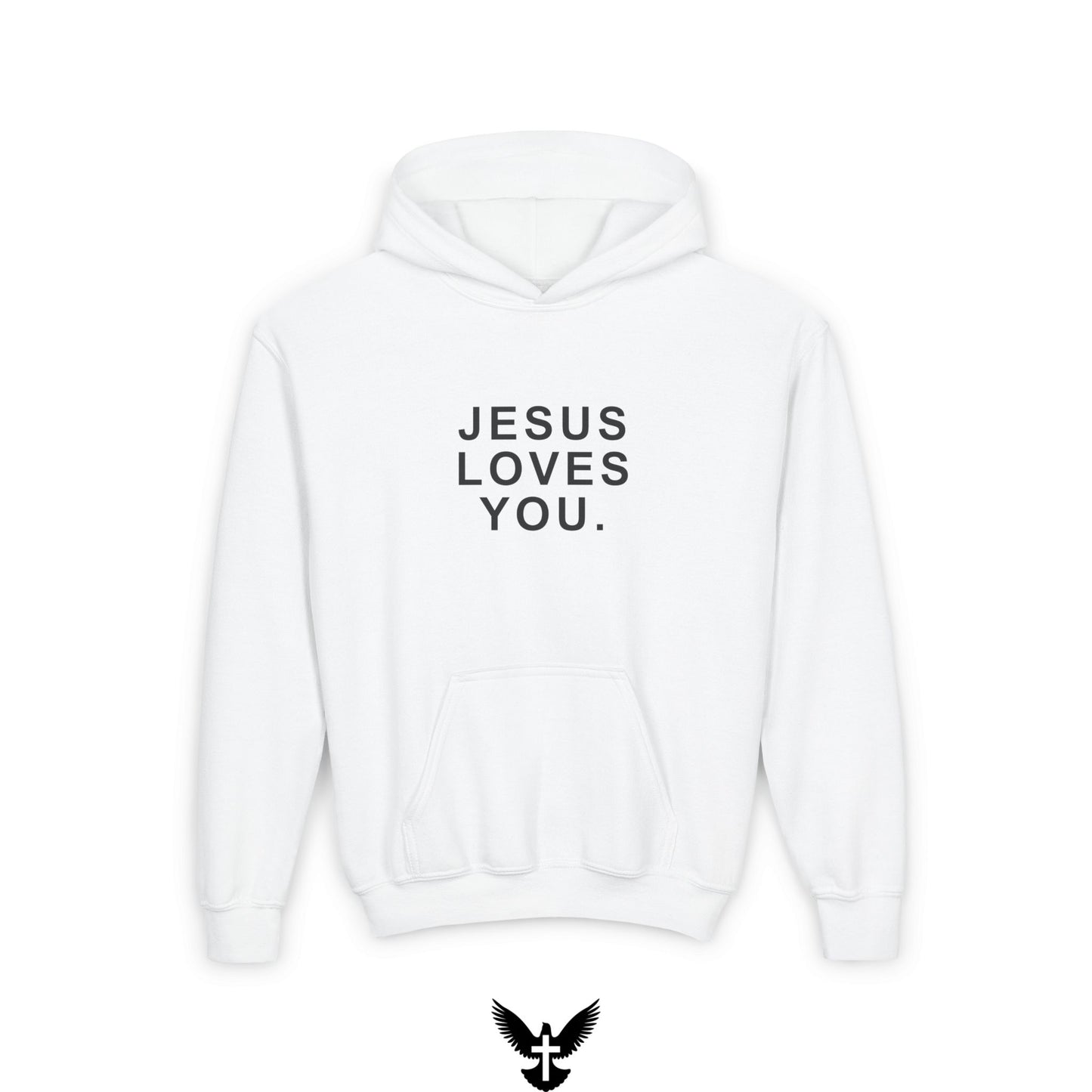 Jesus Loves You Youth Hoodie