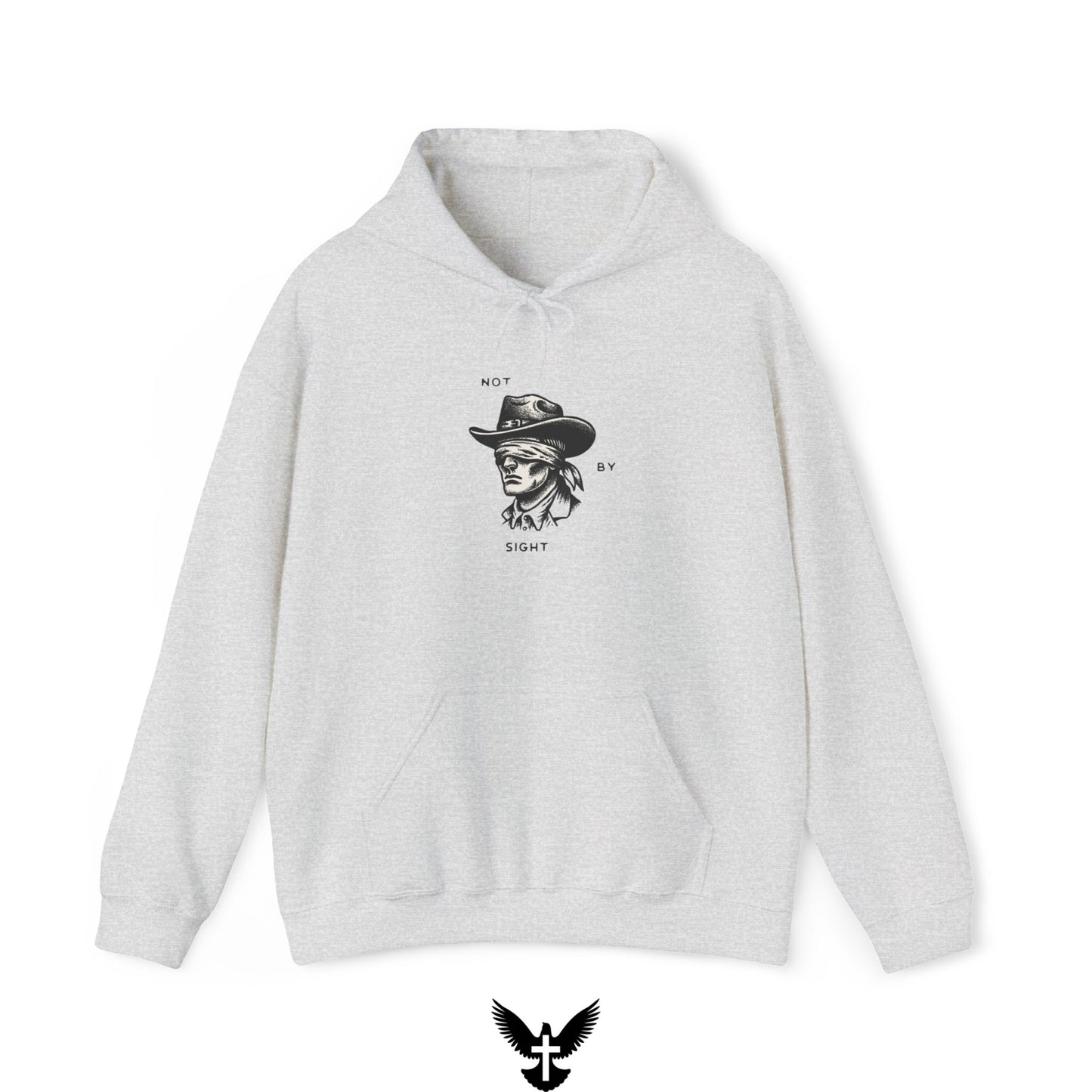 'Not by Sight' Unisex Hooded Sweatshirt