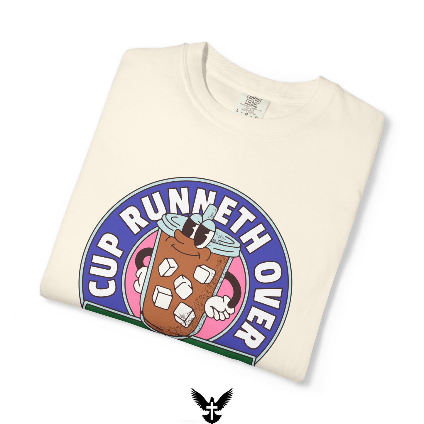Cup Runneth Over Coffee Shop Tee