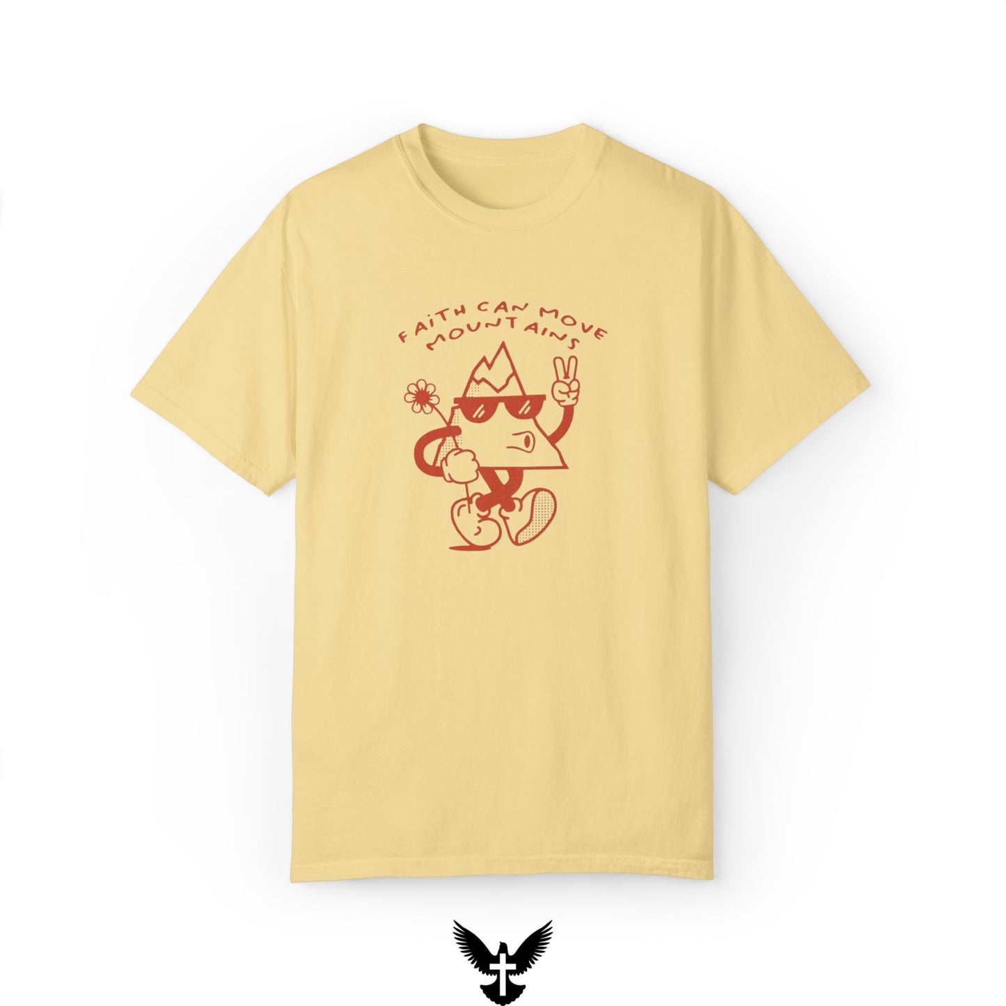 Faith Can Move Mountains Unisex Comfort Colors T-Shirt