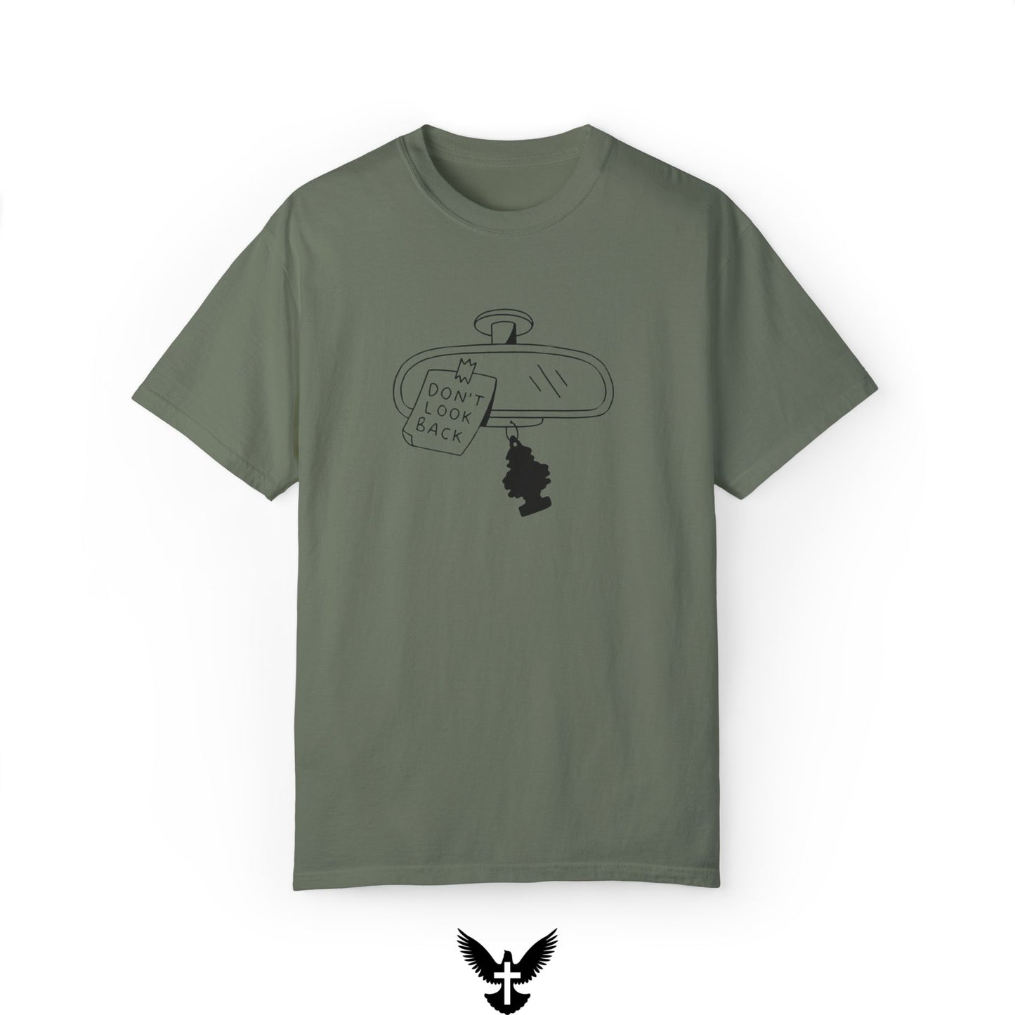 'Don't Look Back' Unisex Comfort Colors T-Shirt