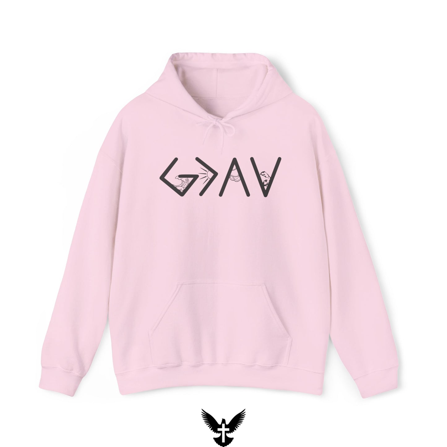 God is Greater Than the Highs and Lows Hoodie