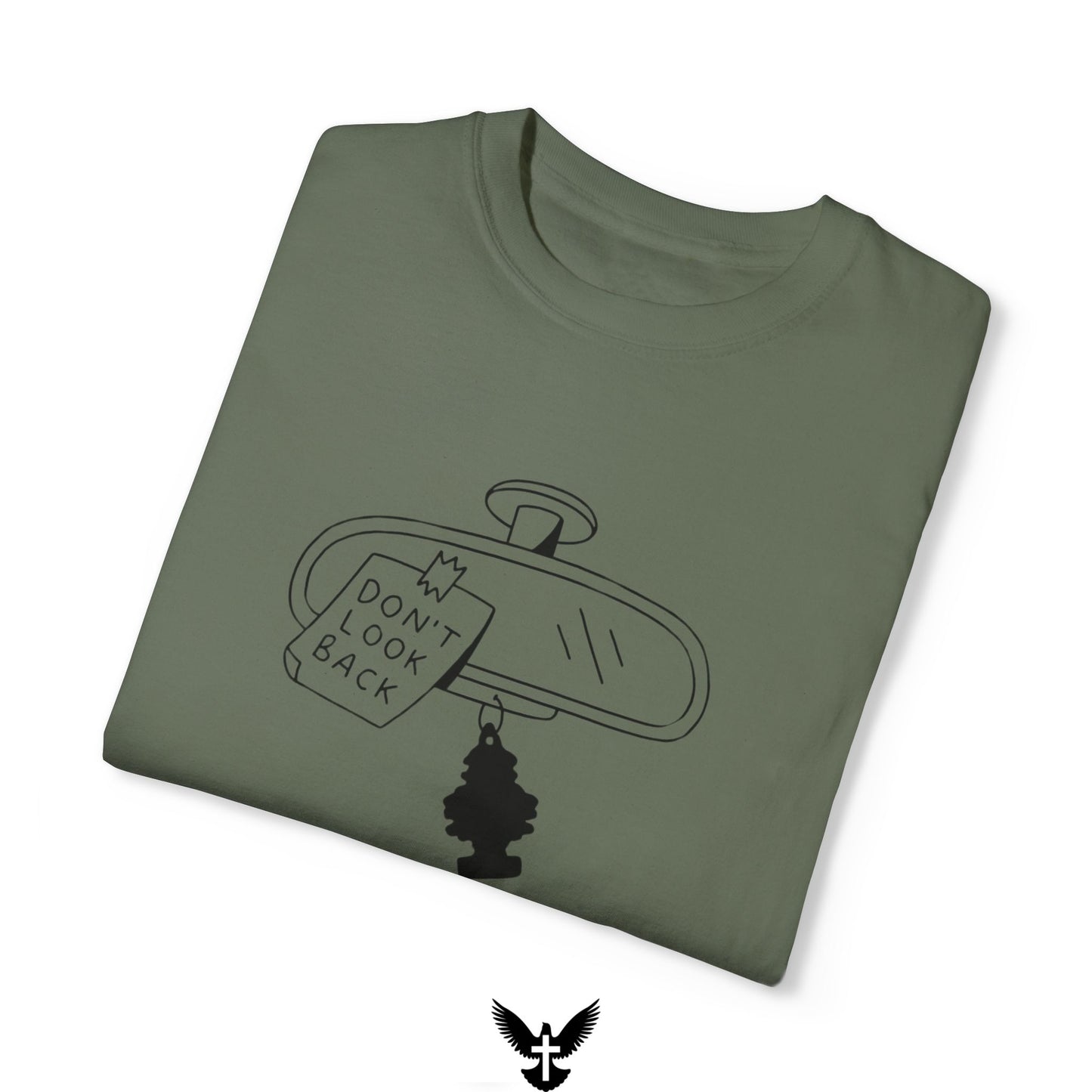 'Don't Look Back' Unisex Comfort Colors T-Shirt