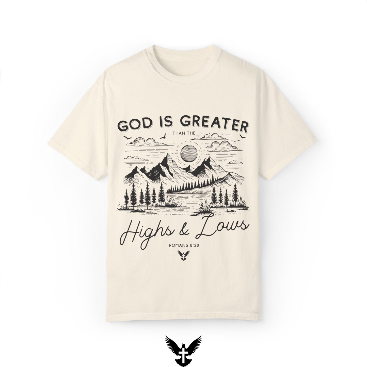 ‘God is Greater’ Unisex Comfort Colors T-shirt