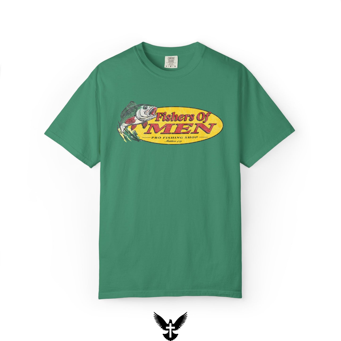 Fishers of Men T-Shirt – Christian Fishing Graphic Tee Inspired by Matthew 4:19