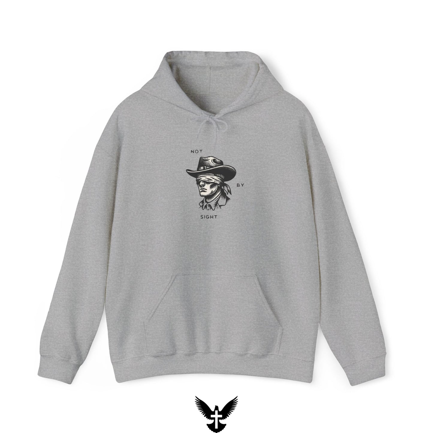 'Not by Sight' Unisex Hooded Sweatshirt