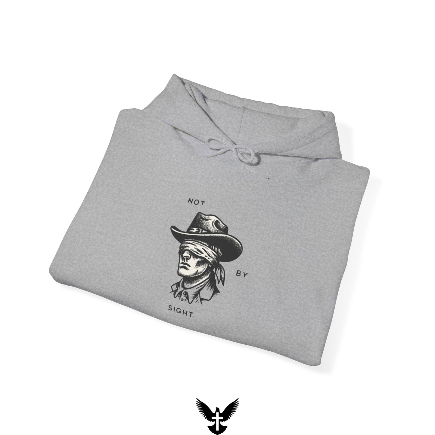 'Not by Sight' Unisex Hooded Sweatshirt
