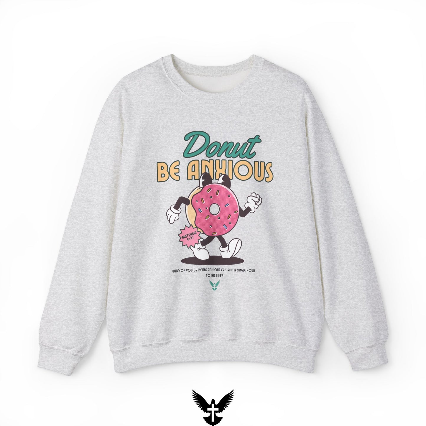Donut be Anxious Unisex Crewneck Sweatshirt