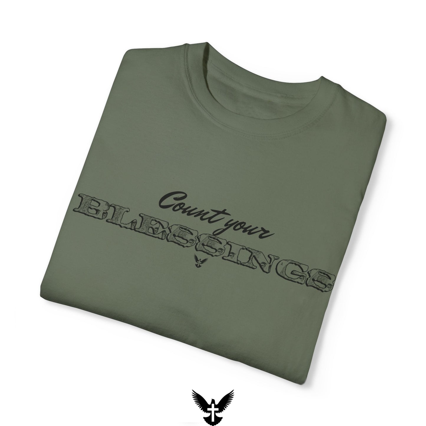 Count Your Blessings Unisex Comfort Colors T-Shirt