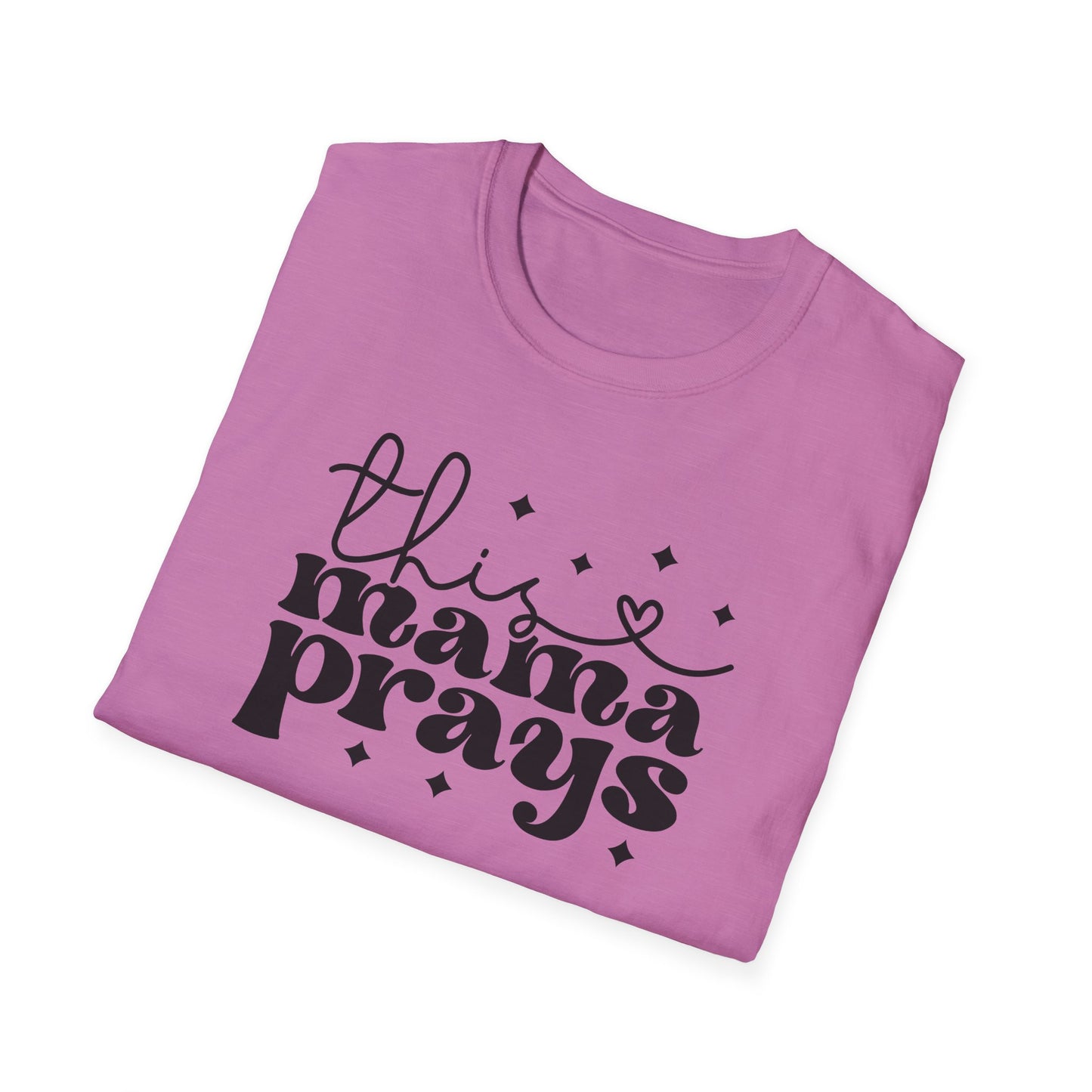 This Mama Prays Softstyle T-Shirt - Perfect Gift for Moms