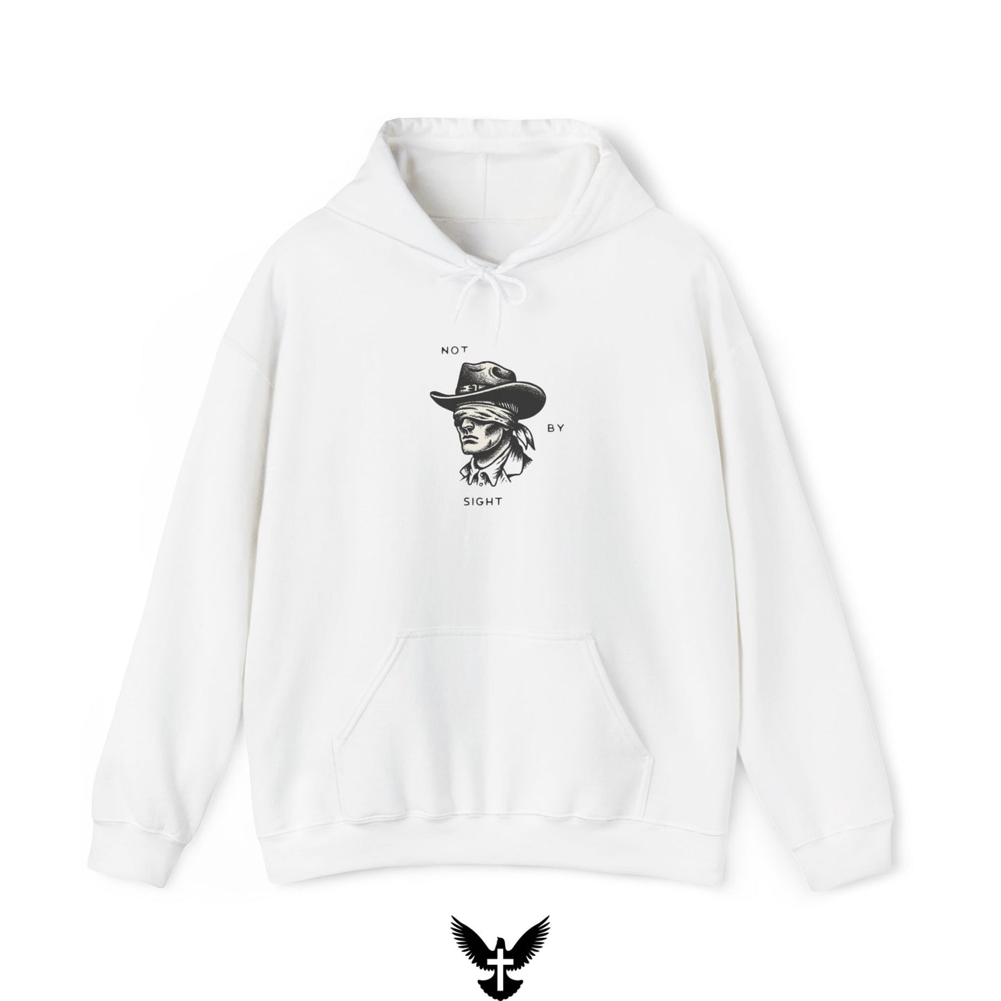 'Not by Sight' Unisex Hooded Sweatshirt