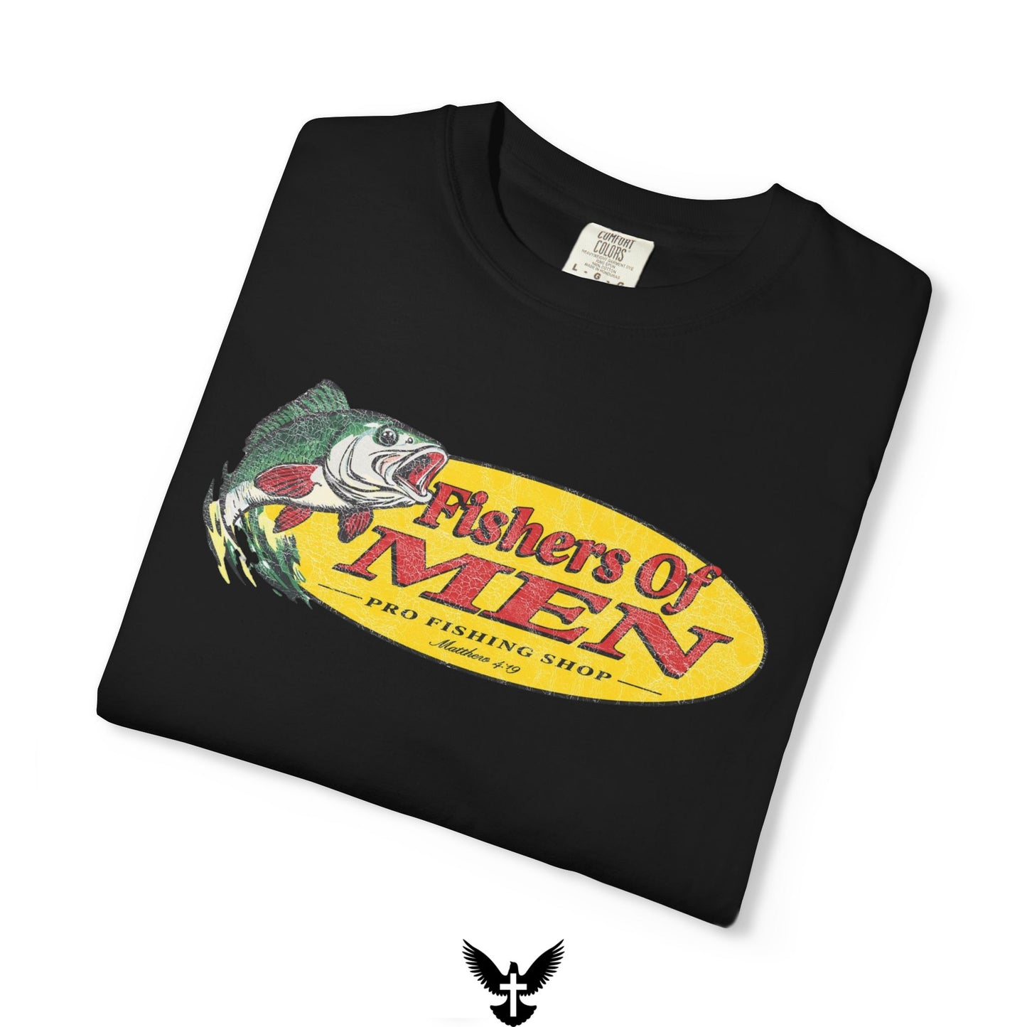 Fishers of Men T-Shirt – Christian Fishing Graphic Tee Inspired by Matthew 4:19