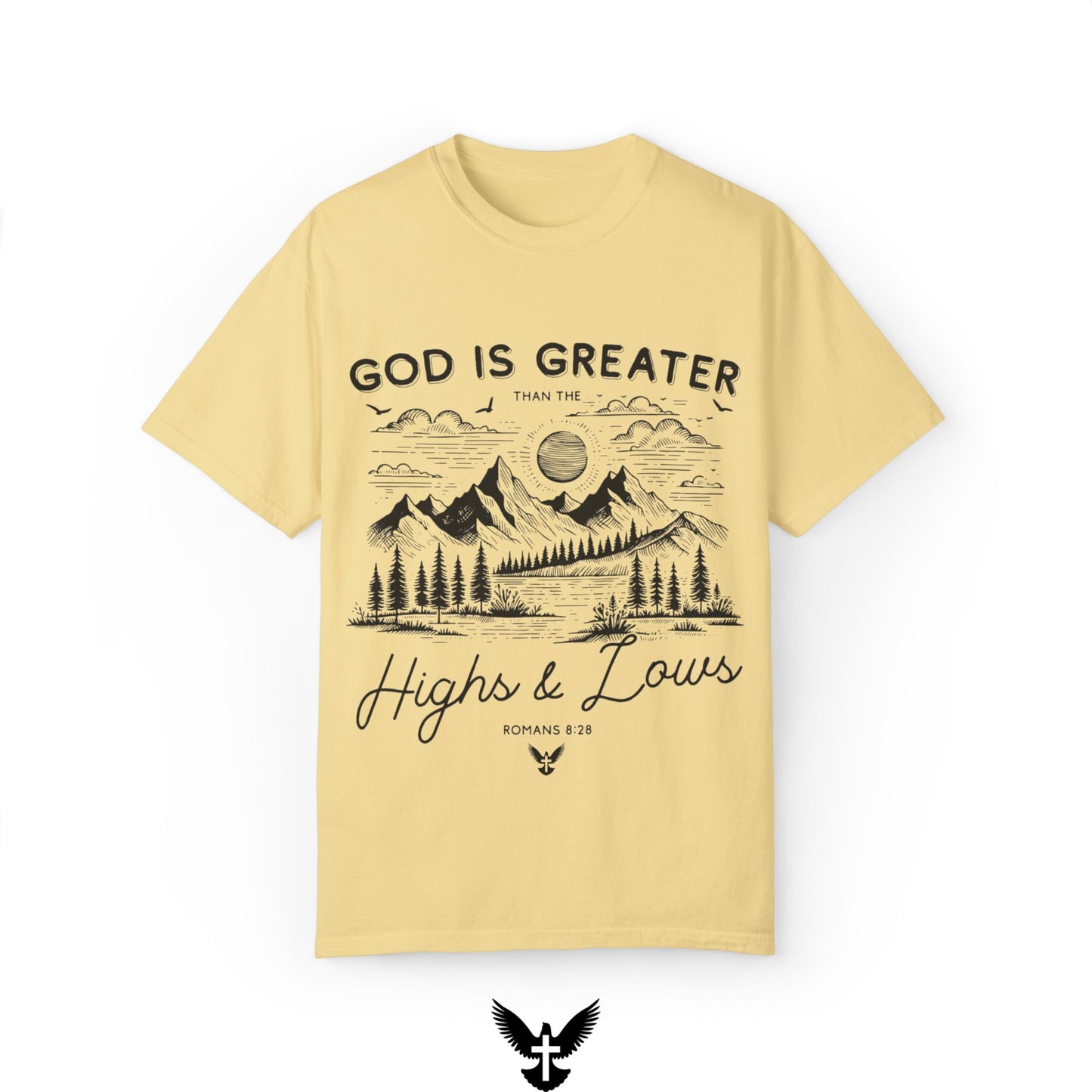 ‘God is Greater’ Unisex Comfort Colors T-shirt