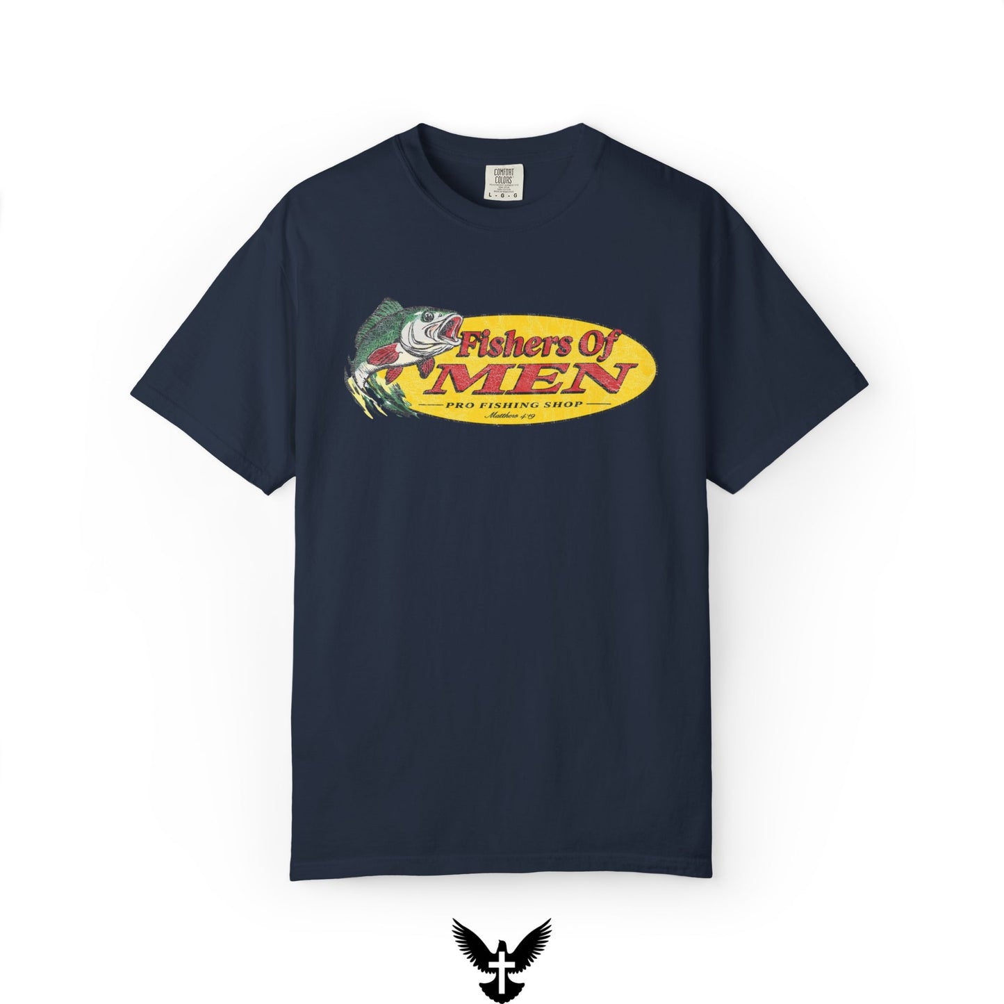 Fishers of Men T-Shirt – Christian Fishing Graphic Tee Inspired by Matthew 4:19